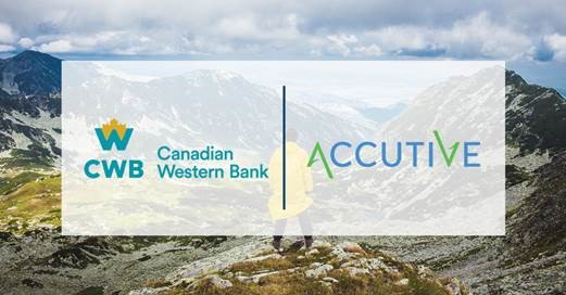 Canadian Western Bank and Accutive Logos