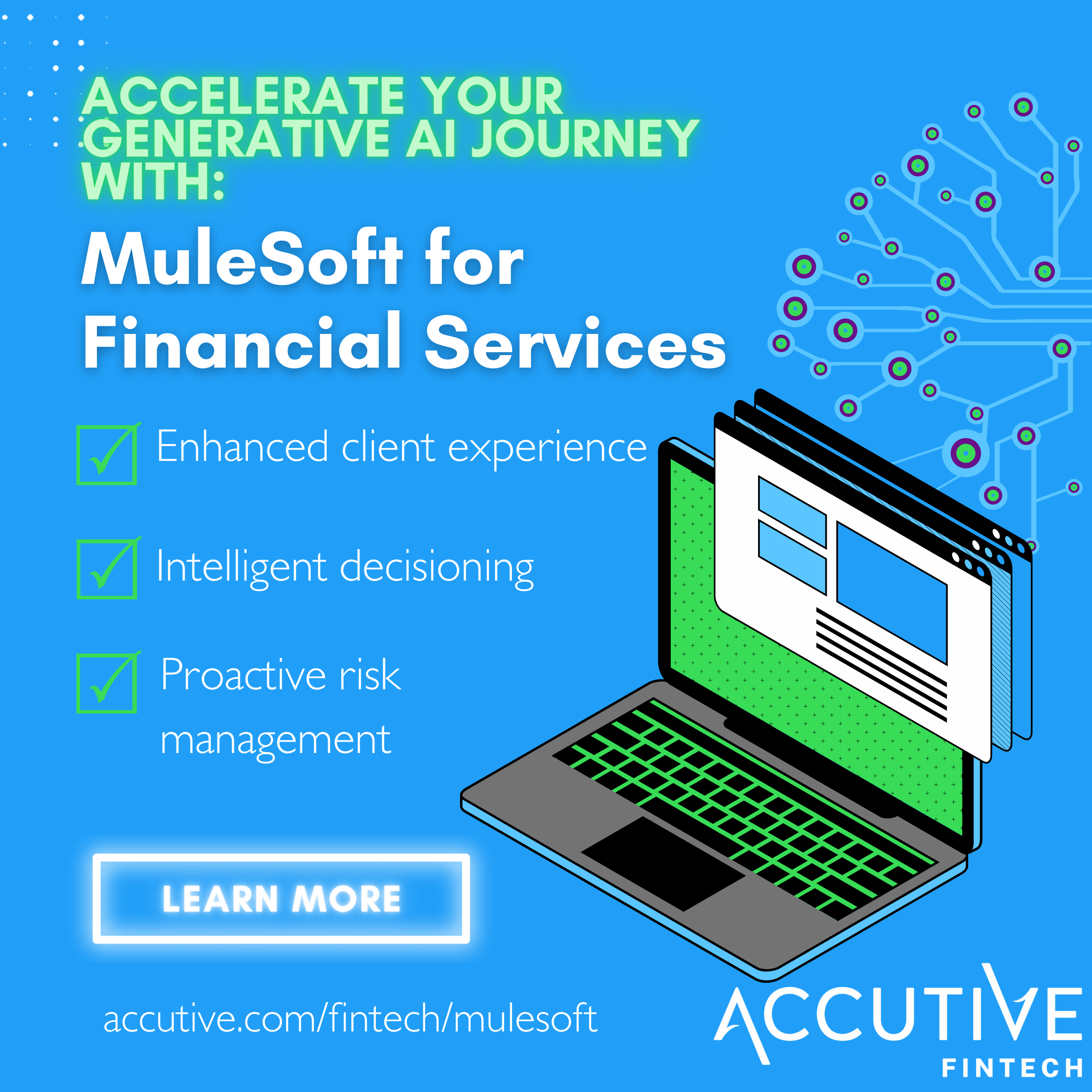 MuleSoft Generative AI advantages banks credit unions
