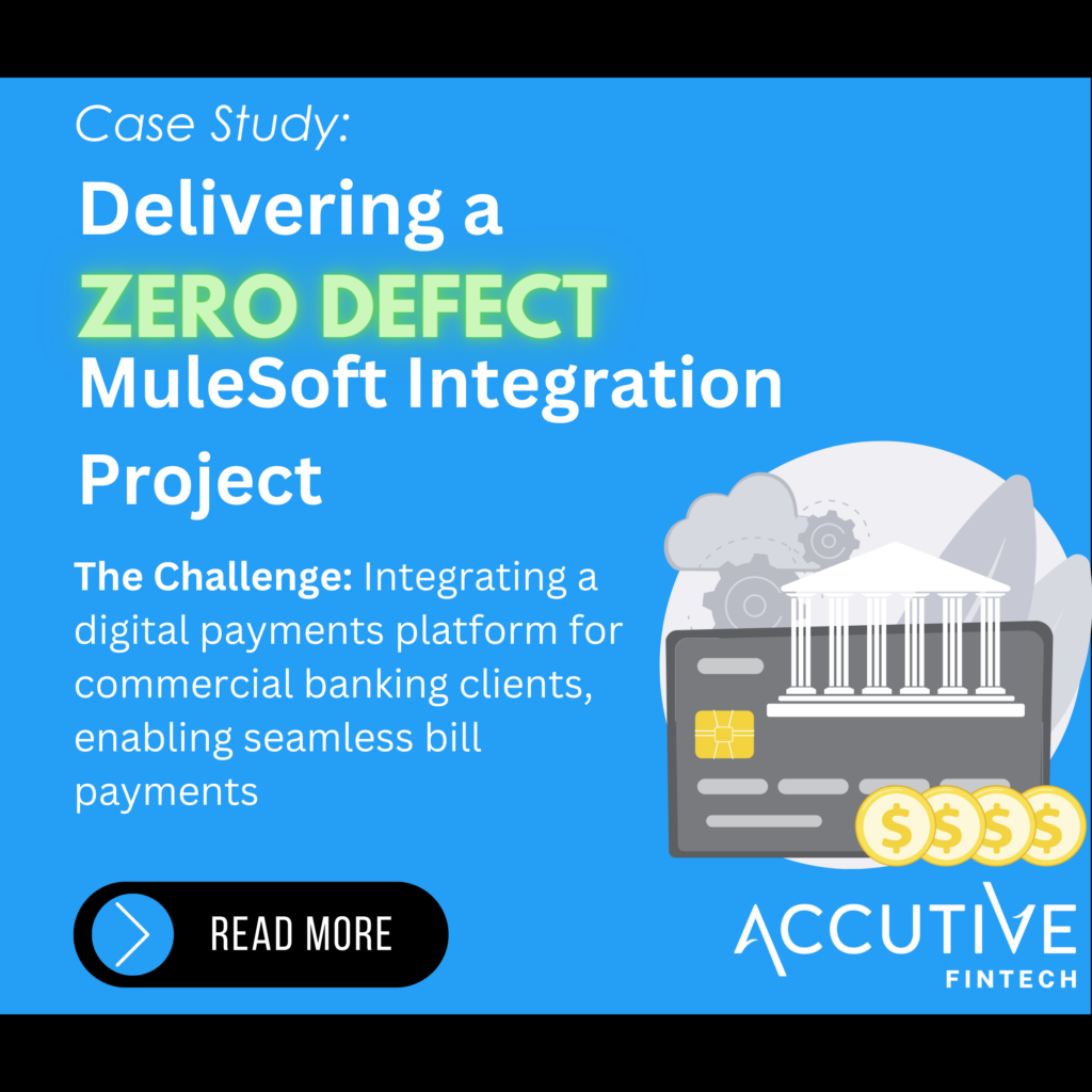 Zero Defect Banking Integration Project with MuleSoft